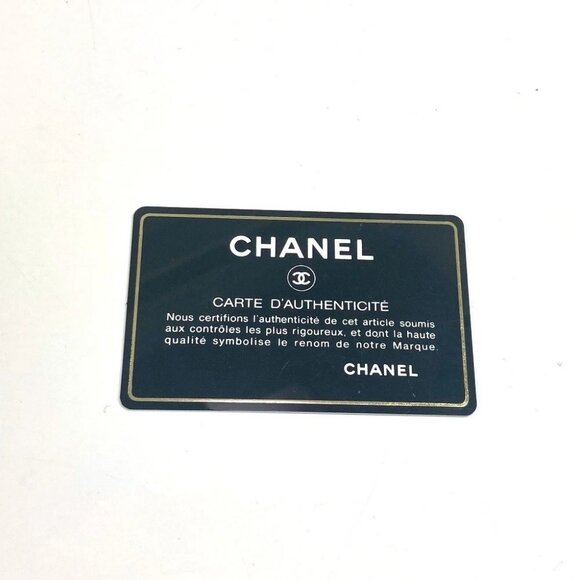 CHANEL CC CC Mark logo Tote Bag Shoulder Bag Hand Bag Leather/Canvas Beige/White - Picture 11 of 16